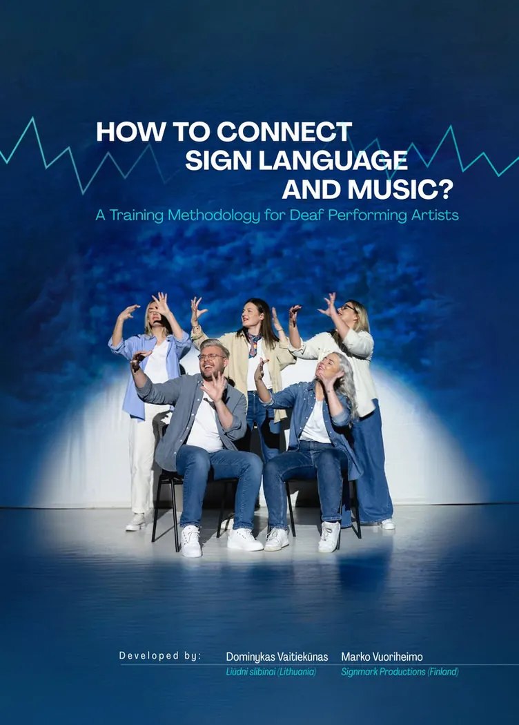 Cover of the e-publication “How to Connect Sign Language and Music?”